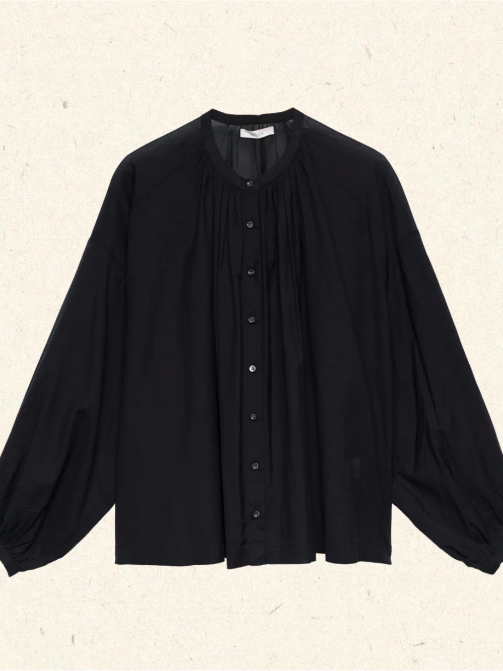 DOEN THE JANE BLOUSE in Black size Small